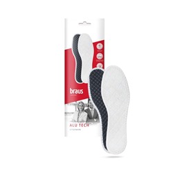 BRAUS Стельки зимние ALU TECH (шерсть+фольга+латекс) р.39-40