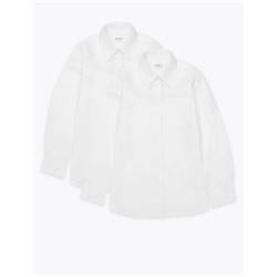 2pk Girls' Non-Iron School Blouses (2-16 Yrs)