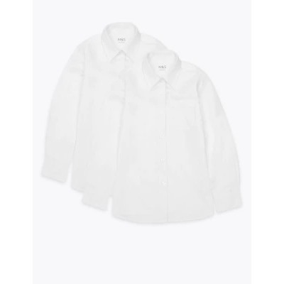2pk Girls' Non-Iron School Blouses (2-16 Yrs)