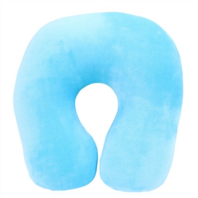 Антистрессовая подушка Турист (для шеи) велюр (арт.14аств01ив)