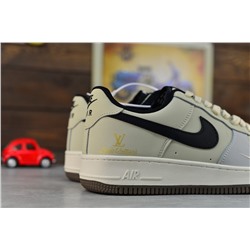 Найк Аир Форс 1 из натуральной плотной кожи