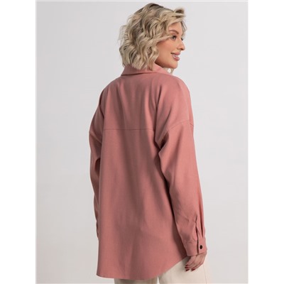 Рубашка Загадочная девушка (пыльная роза) Б15170-4М