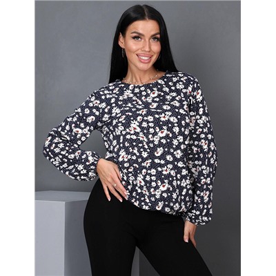 Блузка Элимус чёрный ИвК