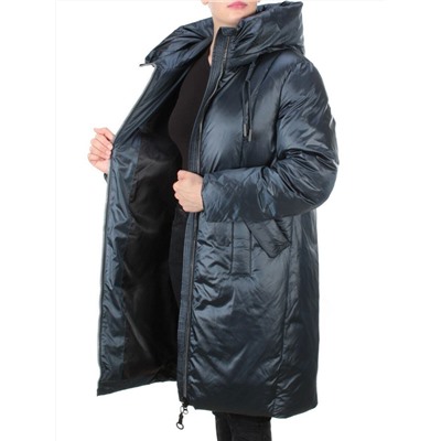 8056 DARK BLUE Пальто зимнее женское SIYAXINGE (200 гр. холлофайбера)