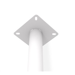 Основание для стола SHT-TU45PB-1
                        белый муар / черный