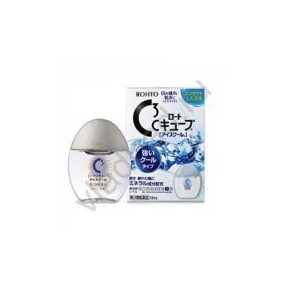 Rohto C3 Ice Cool - глазные капли для контактных линз с индексом свежести 711