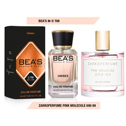 Beas U708 Zarkoperfume Pink Molecule 090.09 edp 50 ml, Парфюм унисекс Beas U708 создан по мотивам аромата Zarkoperfume Pink Molecule 090.09