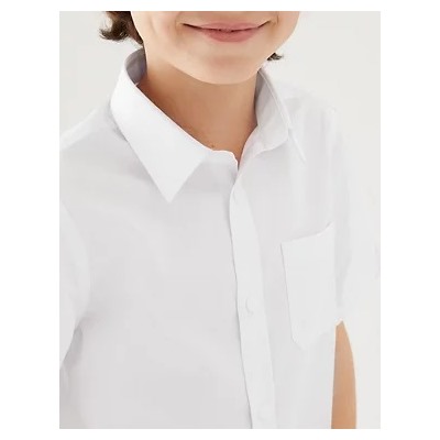 2pk Boys' Non-Iron School Shirts (2-18 Yrs)