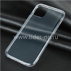 Задняя панель для  iPhone 11 Pro 5.8"  Силикон  прозрачная (пакет)