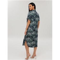 Женский халат Х-105(К) / Зеленый (папоротник)