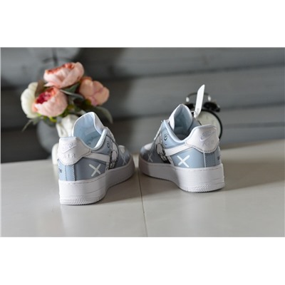 Молодежные Nike Air Force из натуральной кожи