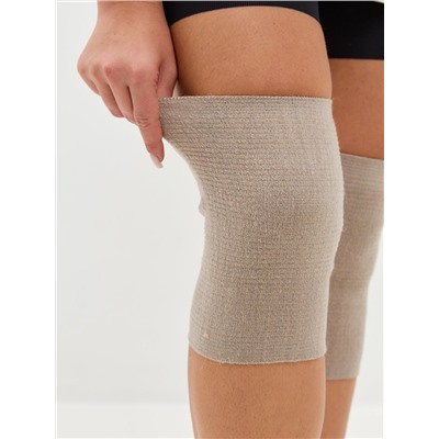 Налокотник / Наколенник эластичный согревающий «Зима+Лето» из собачьей шерсти и хлопка