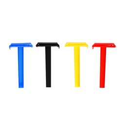 Бритва пластиковая Т образная микс