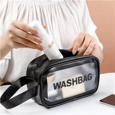 Kristaller Косметичка Washbag rectangular, чёрный