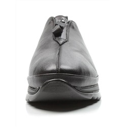 03-5019 BLACK Полуботинки женские (натуральная кожа)
