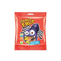 «KrutFrut», мармелад жевательный в форме разноцветных паучков, 100 г