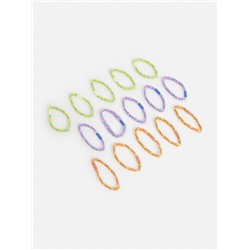Набор из 15 резинок для волос дет. Namha