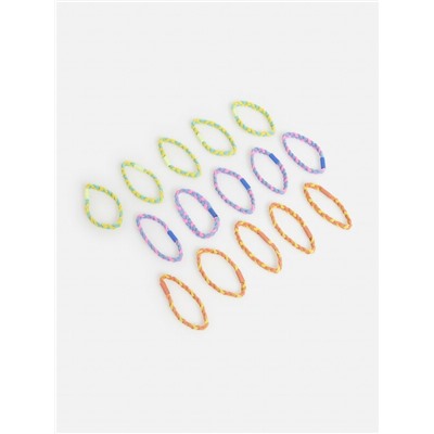 Набор из 15 резинок для волос дет. Namha