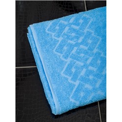 Полотенце махровое Донецкая Мануфактура Baldric / Голубой