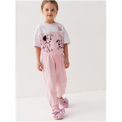 Комплект для девочки: футболка, брюки