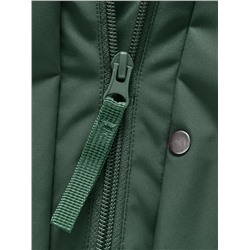 Парка зимняя подростковая для девочки темно-зеленого цвета 9340TZ