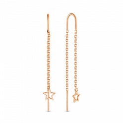 Серьги позолоченные серебро 925*