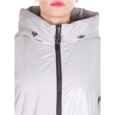 M820 GRAY Пальто демисезонное женское (100 гр. синтепон)