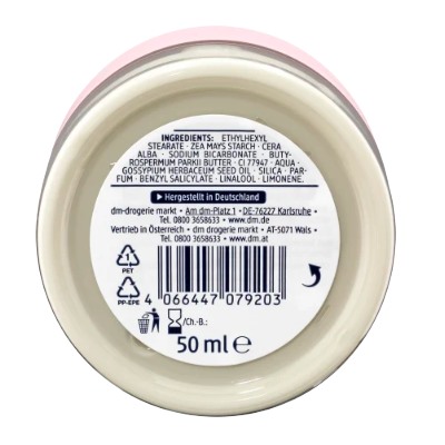 Balea Deocreme mit Natron, 50 ml, Балеа Крем-дезодорант с пищевой содой, 50 мл