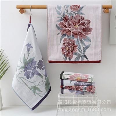 Gauze cotton towel for face washing, children's scarf