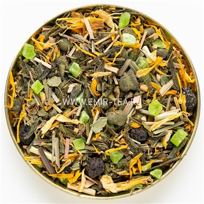 Зеленый чай Лайм и женьшень  (код 1226)