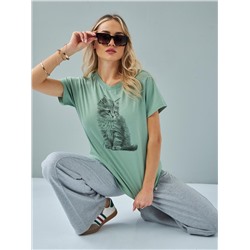 Футболка женская арт. 12722/Kitten