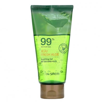 Гель для тела успокаивающий с алоэ Jeju Fresh Aloe Soothing Gel 99%, THE SAEM, 300 мл