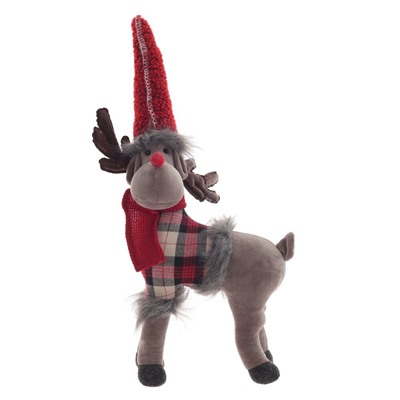 GAEM Игрушка набивная "Олень", L34 W16 H59/40 см