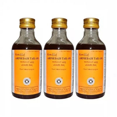 Набор Аримедади Тайлам (3 x 200 мл), Arimedadi Tailam Set, произв. Kottakkal Ayurveda