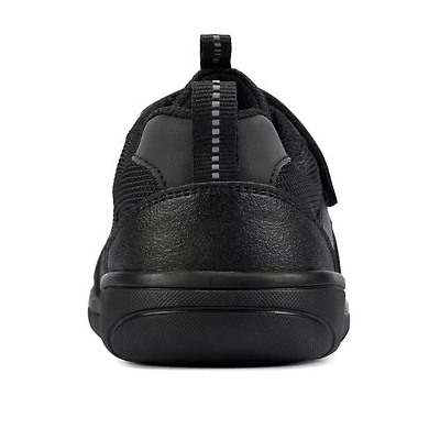 Kids' Leather Riptape School Shoes (Kid size 10-4)