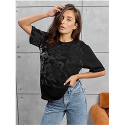 Футболка "Лак" черный женская