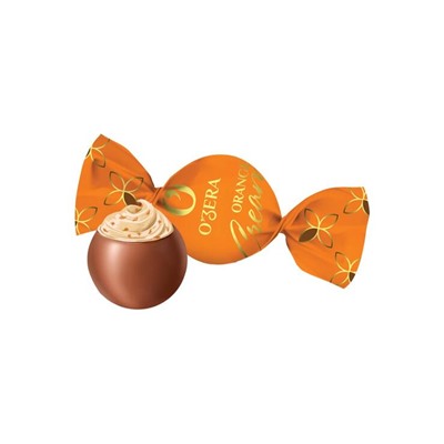 «O'Zera», конфеты шоколадные «Orange cream» (упаковка 0,5 кг)