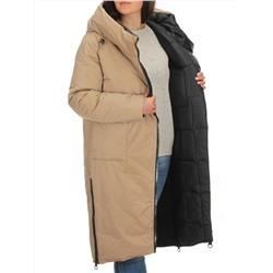 9082 BEIGE Куртка зимняя женская (200 гр. холлофайбера)