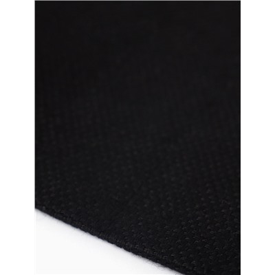 Набор конвертов для приборов Home collection black-4 шт., 22×10 см, 45% лён, 55% хлопок