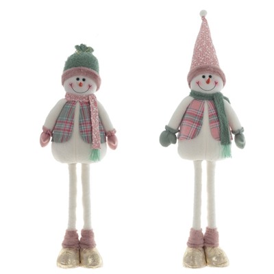 GAEM Игрушка набивная "Снеговик" (телескоп ноги), L27 W13 H106/43 см, 2в.