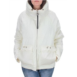 EAC918 WHITE Куртка демисезонная женская (100 гр. синтепон)