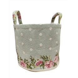 Принцесса голубой фон 1 Корзина диаметр 17 см высота 14 см 2518597