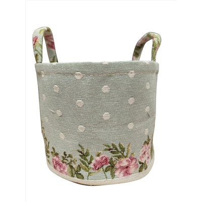 Принцесса голубой фон 1 Корзина диаметр 17 см высота 14 см 2518597