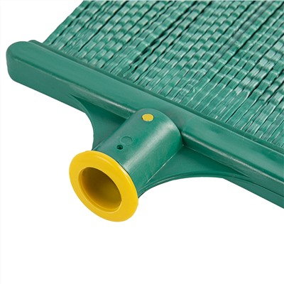 Метла полипропиленовая, 240 х 160 мм, плоская распушенная, без черенка, Сибртех