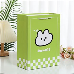 Пакет подарочный (L) "Color animals", green (38*29*12.5)