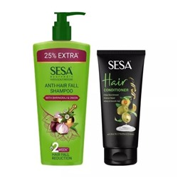 Набор против выпадения волос (500 мл + 300 мл), Hair Fall Rescue Set, произв. Sesa