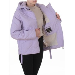8061 LILAC Куртка стеганная демисезонная женская (100 гр. холлофайбер)