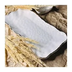 142-008 Прямоугольное блюдо 38х19х4см ОФЕЛИЯ в под.уп.(х12)Фарфор