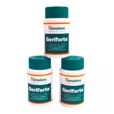 Набор Герифорте (3 х 100 таб), Geriforte Set, произв. Himalaya