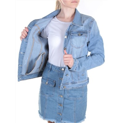 1720 Куртка джинсовая женская YAO YIN JEANS